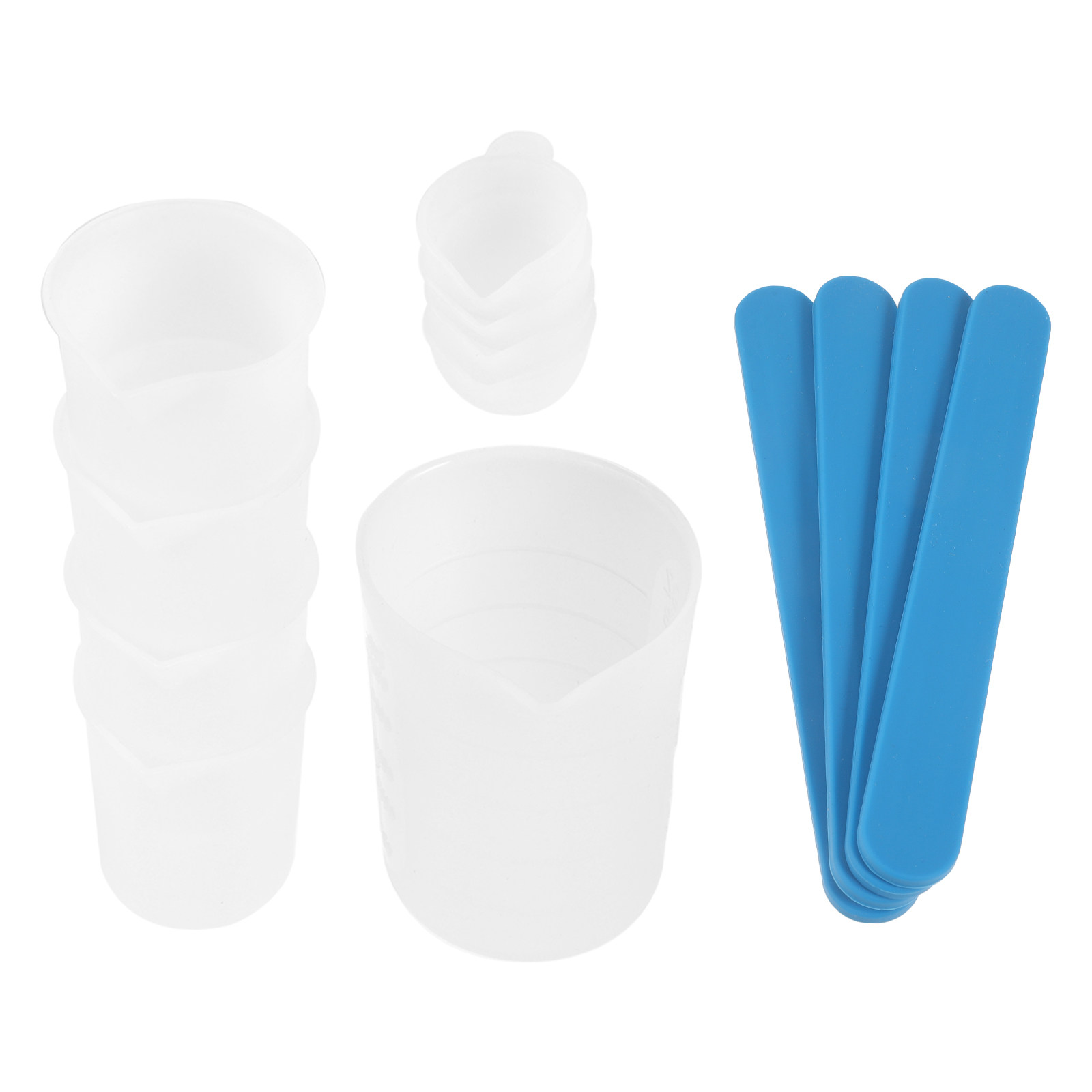 Mixing Cup Silicone - 1Set Epoxy Mixing Cup Tool Kit