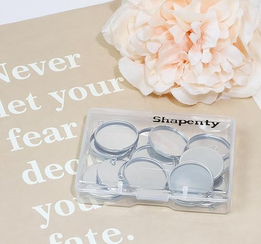 20 Pieces Stainless Steel Roun - Crafting Resin 评论和价格