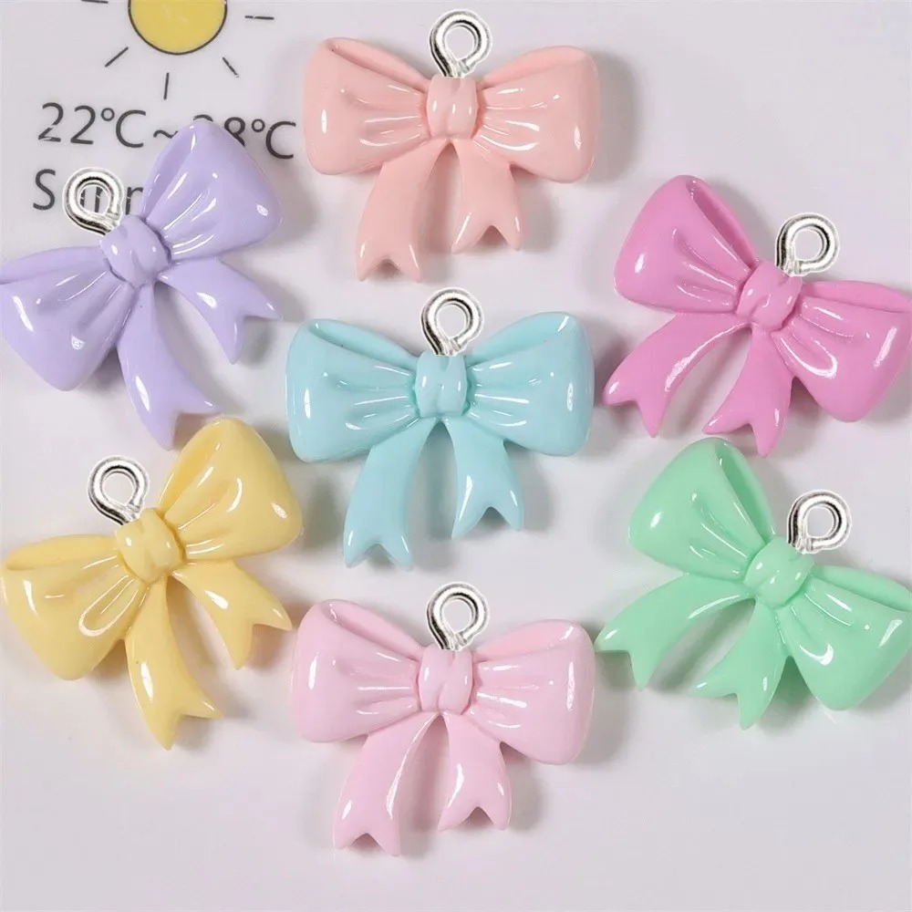 10 Pieces Candy Color Bow Resi - Resin Craft Projects 评论和价格