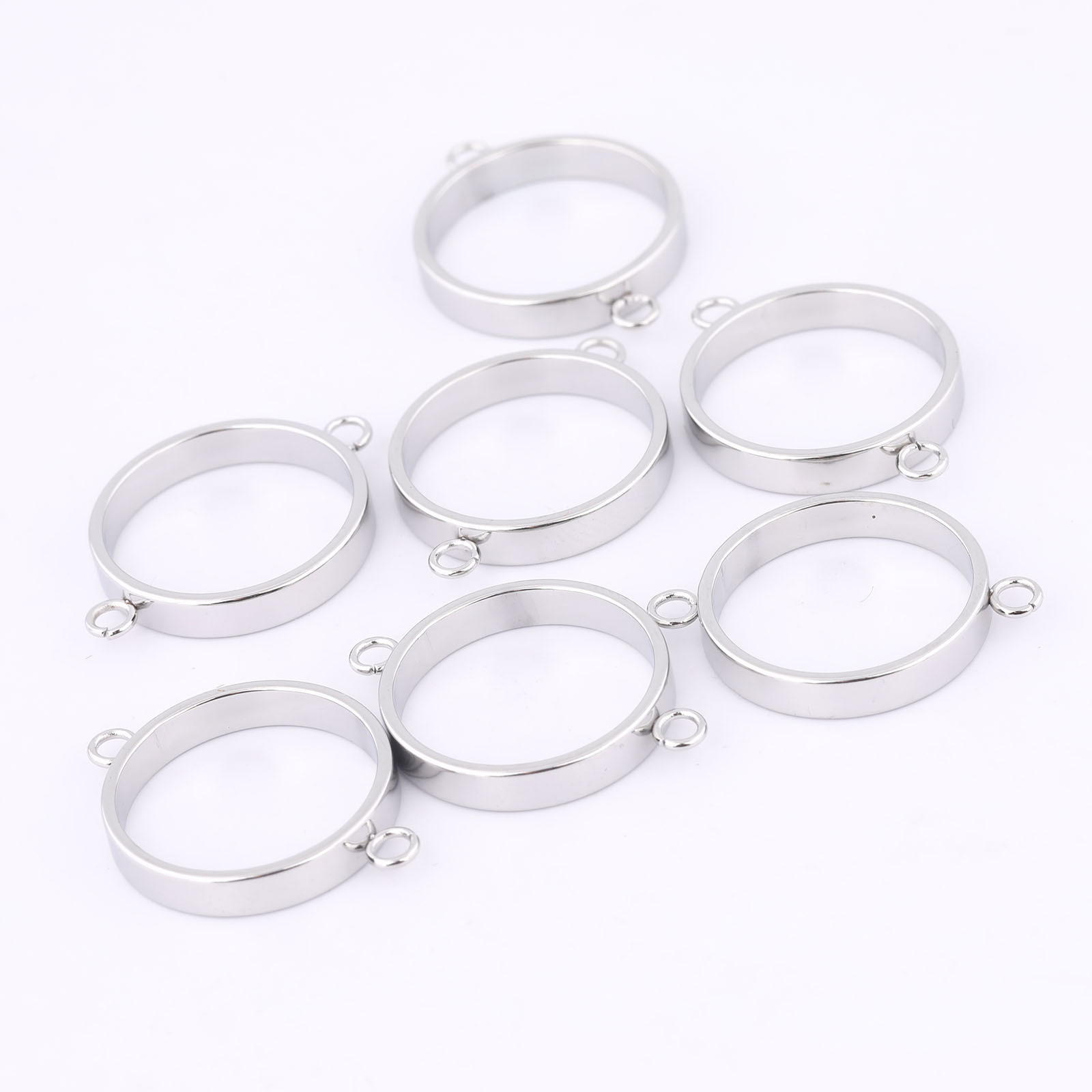 10pcs Stainless Steel 14mm Ope - Resin Craft Projects 评论和价格