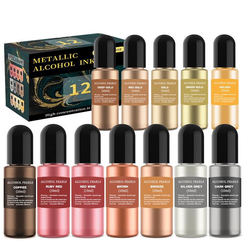 1 Set Resin Pigment Kit Art In - Resin Pigment Set 评论和价格