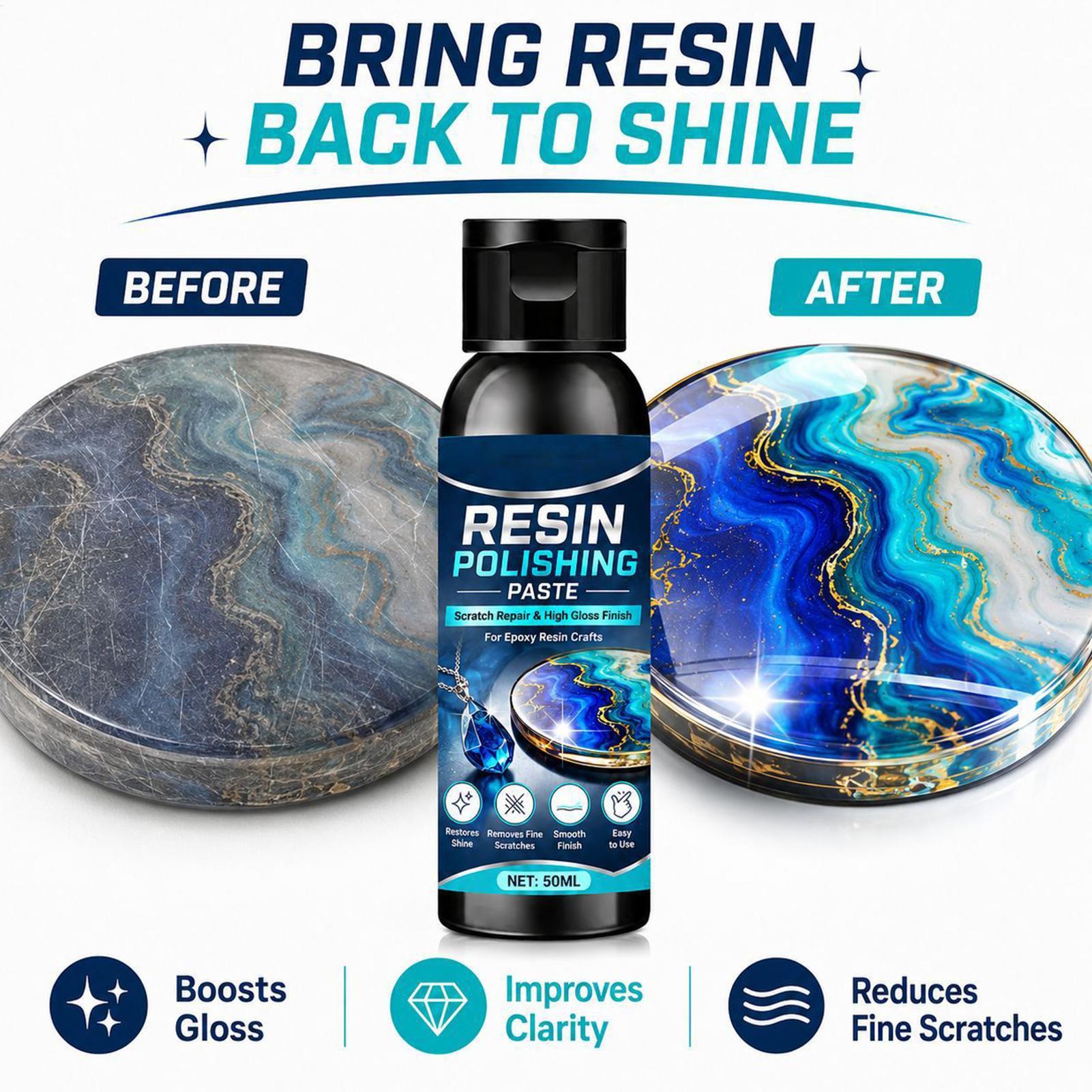 Resin Polishing Paste 50ml Scr - Resin Craft Workshop 评论和价格