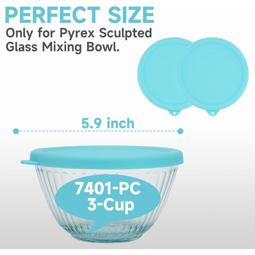 Silicone Lids for Glass Mixing - Mixing Cup Silicone 评论和价格