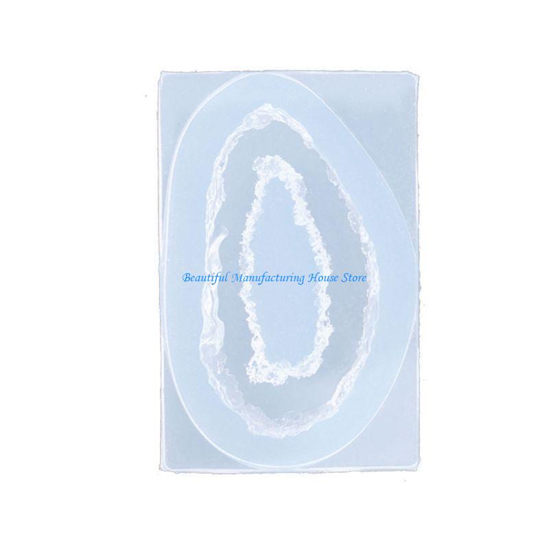 E56A DIY Crystal Rock Cluster  - Geode Mold Silicone 评论和价格