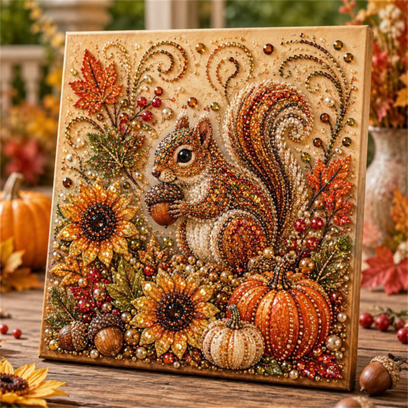Autumn Diamond Pearl Painting  - Resin Craft For Beginners 评论和价格