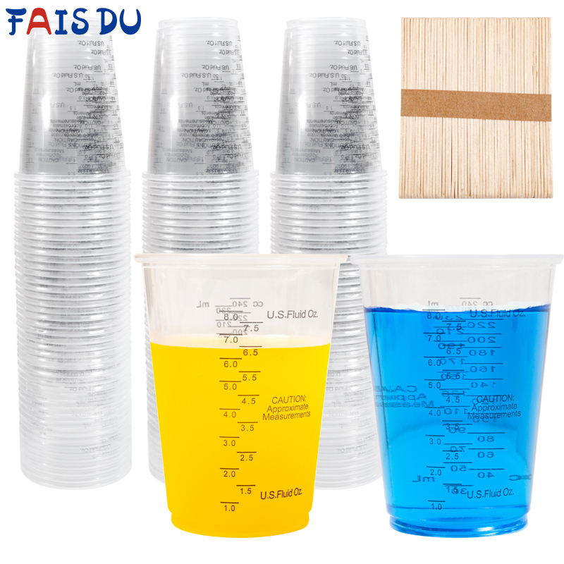 FAIS DU 8oz Disposable Measuri - Mixing Cup Silicone 评论和价格