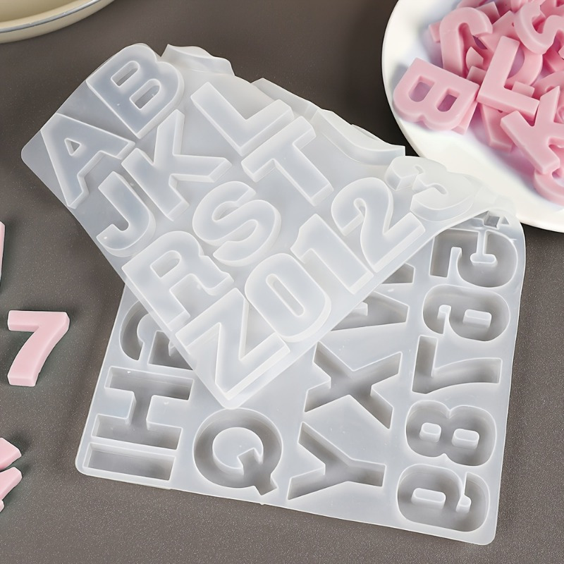 Letter A To Z Pendants Silicon - Serving Tray Mold 评论和价格