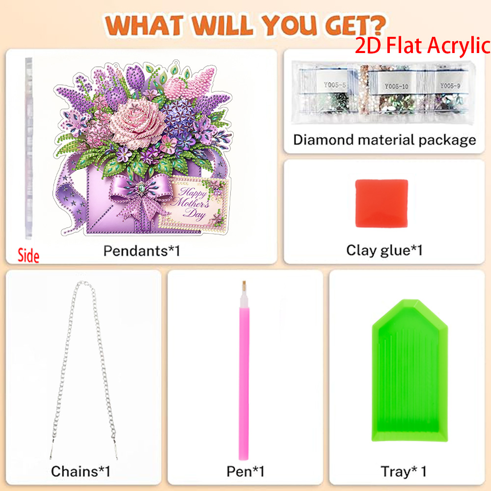 2D Flat Acrylic, 5D DIY Diamon - Resin Craft For Beginners 评论和价格