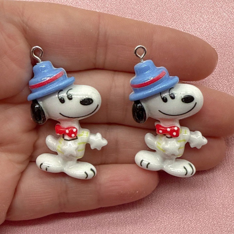 10pcs resin cute little dog pe - Resin Craft Projects 评论和价格