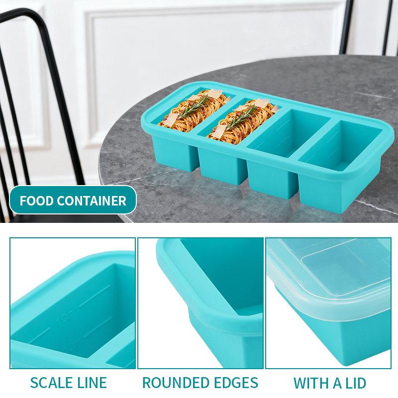2 or 3-piece Silicone Freezer  - Serving Tray Mold 评论和价格