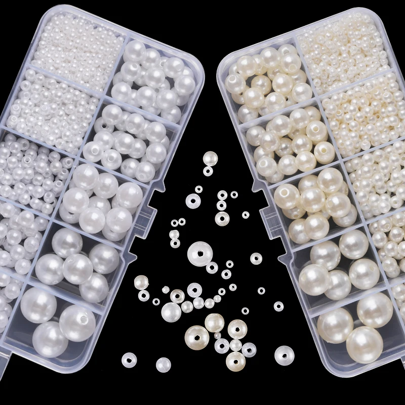 800pcs Artificial Faux Pearl R - Crafting Resin 评论和价格