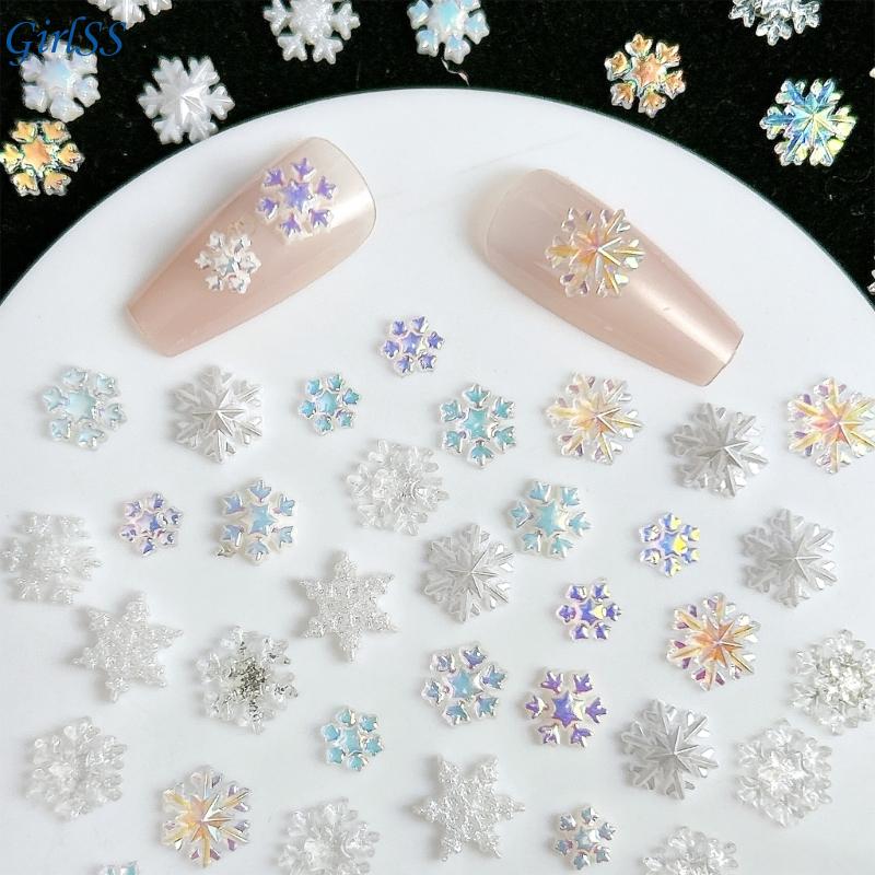 1Set Assorted White Glittering - Resin Glitter Pack 评论和价格