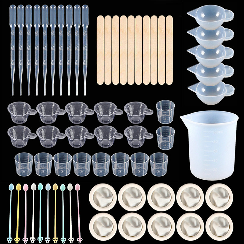 Epoxy Resin Tools Kit Silicone - Mixing Cup Silicone 评论和价格