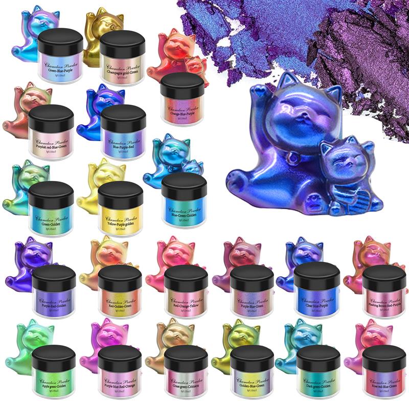 3g Mirror Chameleons Resin Pig - Resin Pigment Set 评论和价格