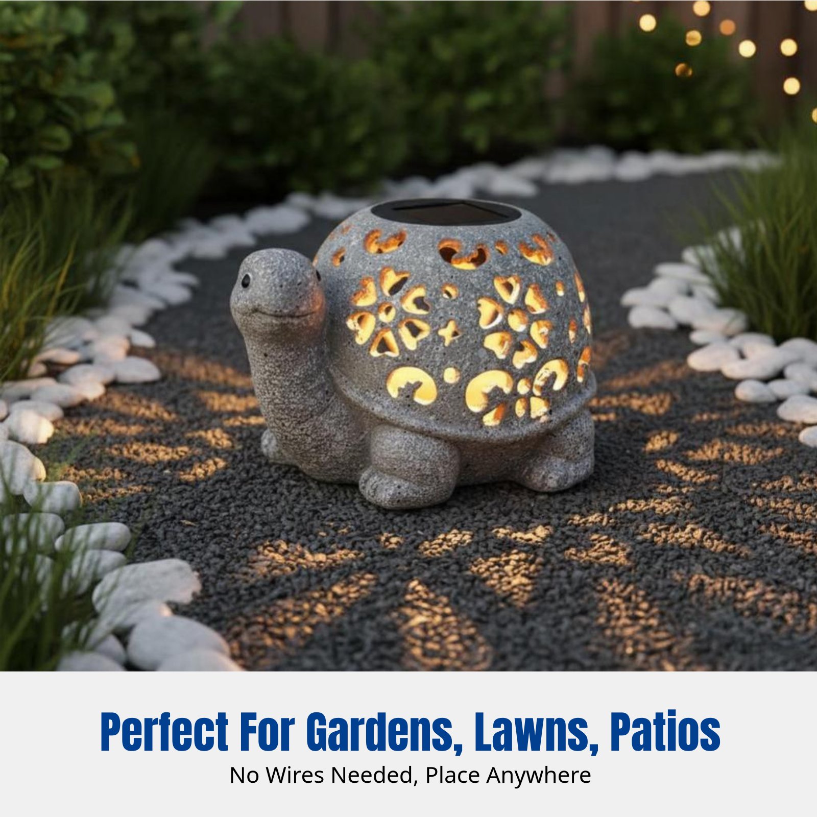 Garden Decor, Solar Hollow Tur - Crafting Resin 评论和价格