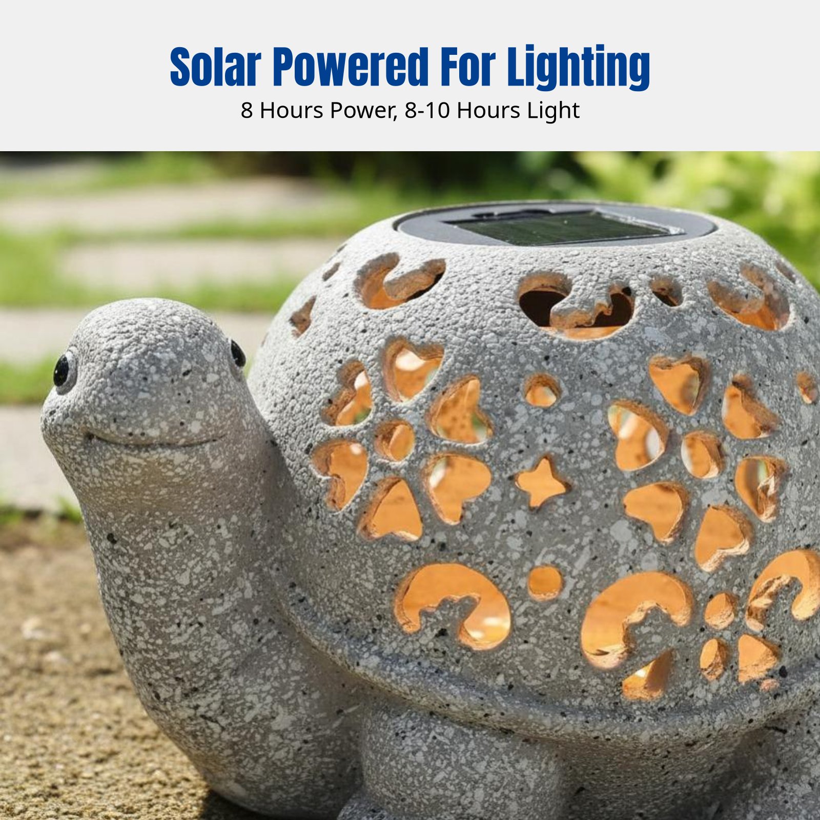 Garden Decor, Solar Hollow Tur - Crafting Resin 评论和价格