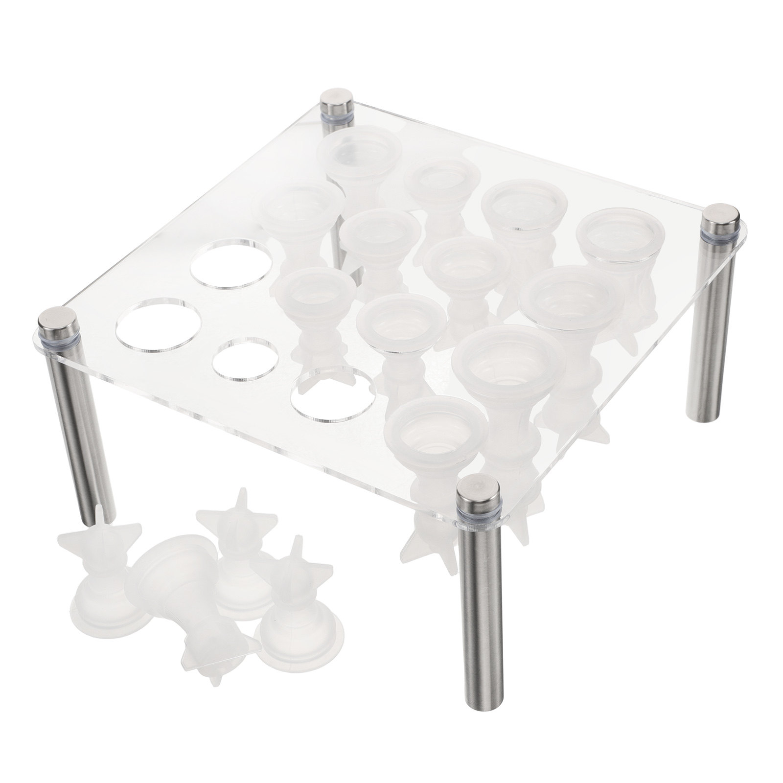 1Set Chess Piece Silicone Mold - Resin Craft Workshop 评论和价格
