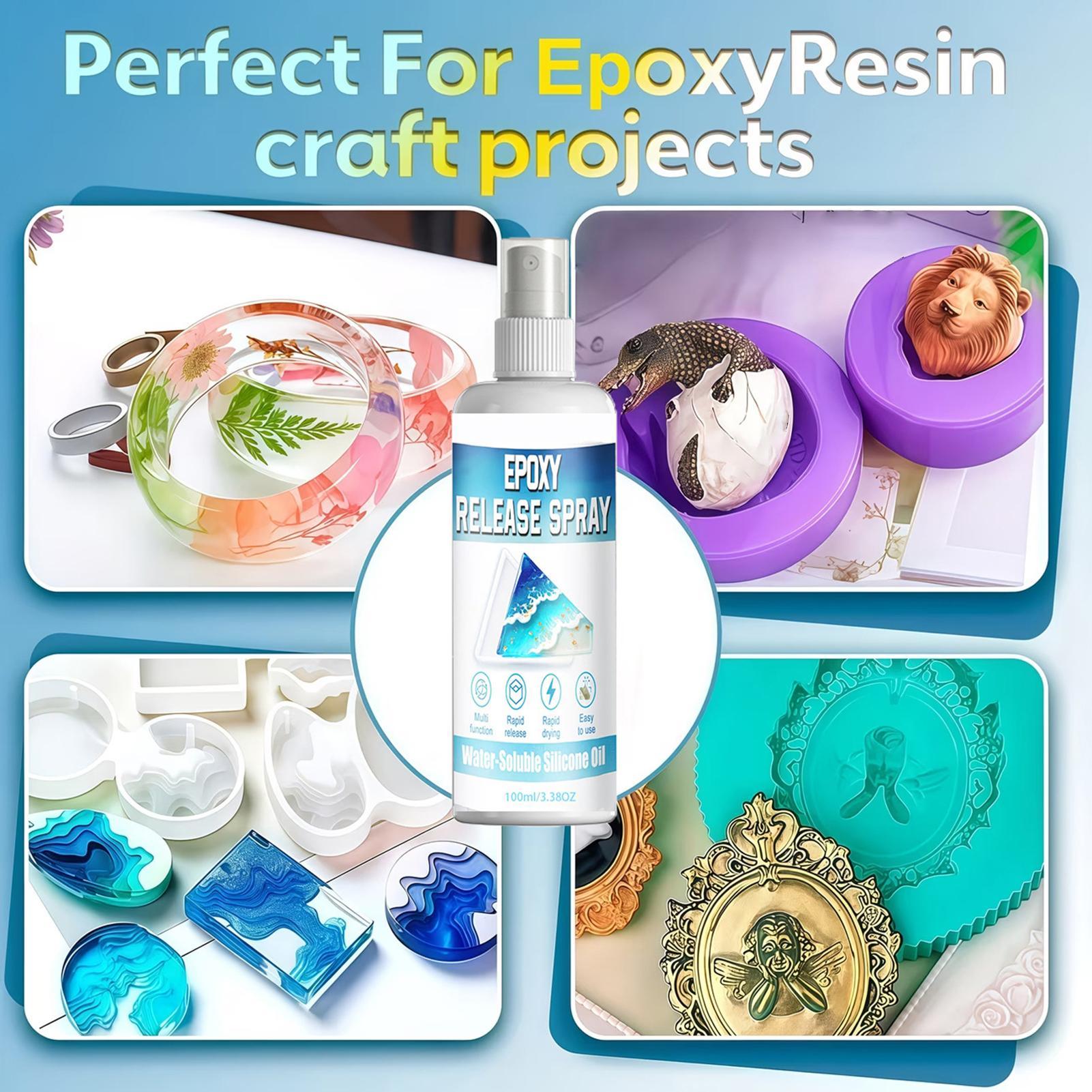 Mold Release Spray 100ml Fast- - Resin Craft Workshop 评论和价格