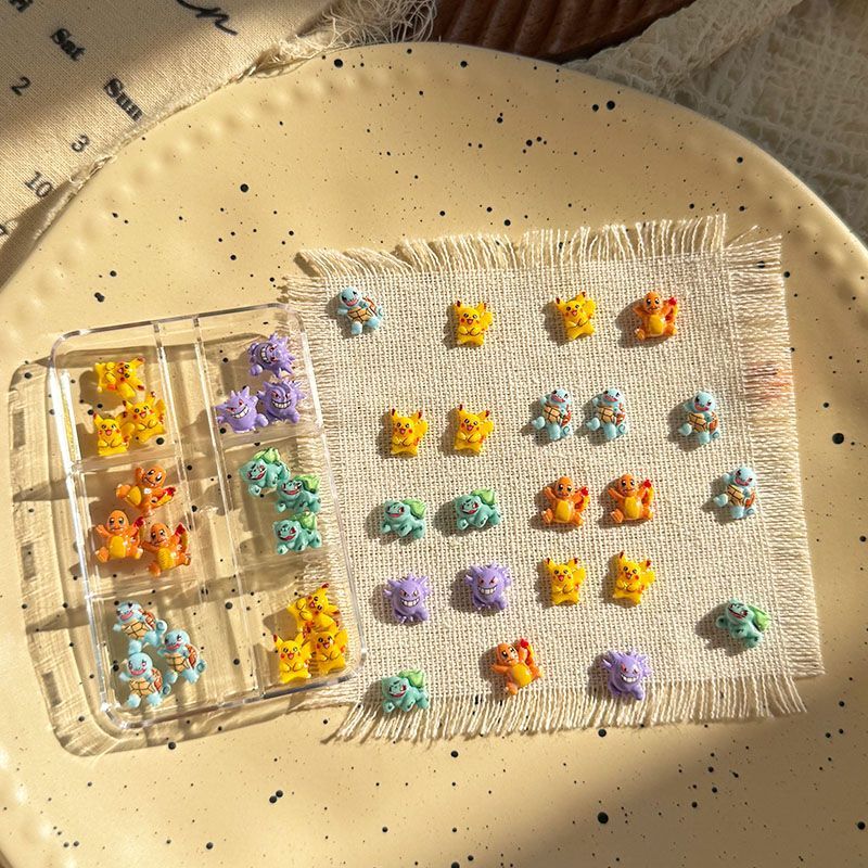 Pokemon nail art accessories,  - Crafting Resin 评论和价格
