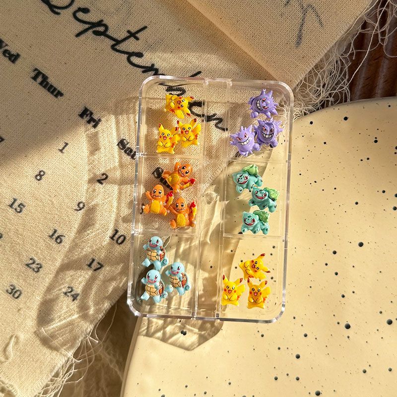 Pokemon nail art accessories,  - Crafting Resin 评论和价格