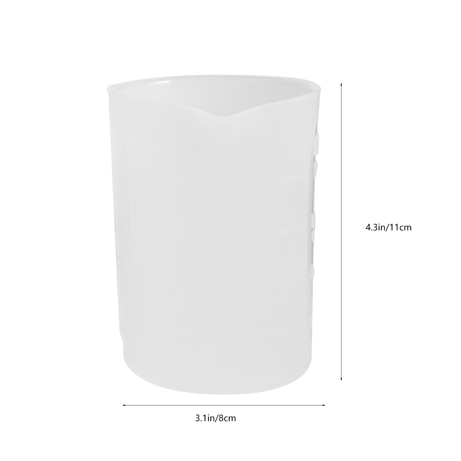 1Set Epoxy Mixing Cup Tool Kit - Mixing Cup Silicone 评论和价格