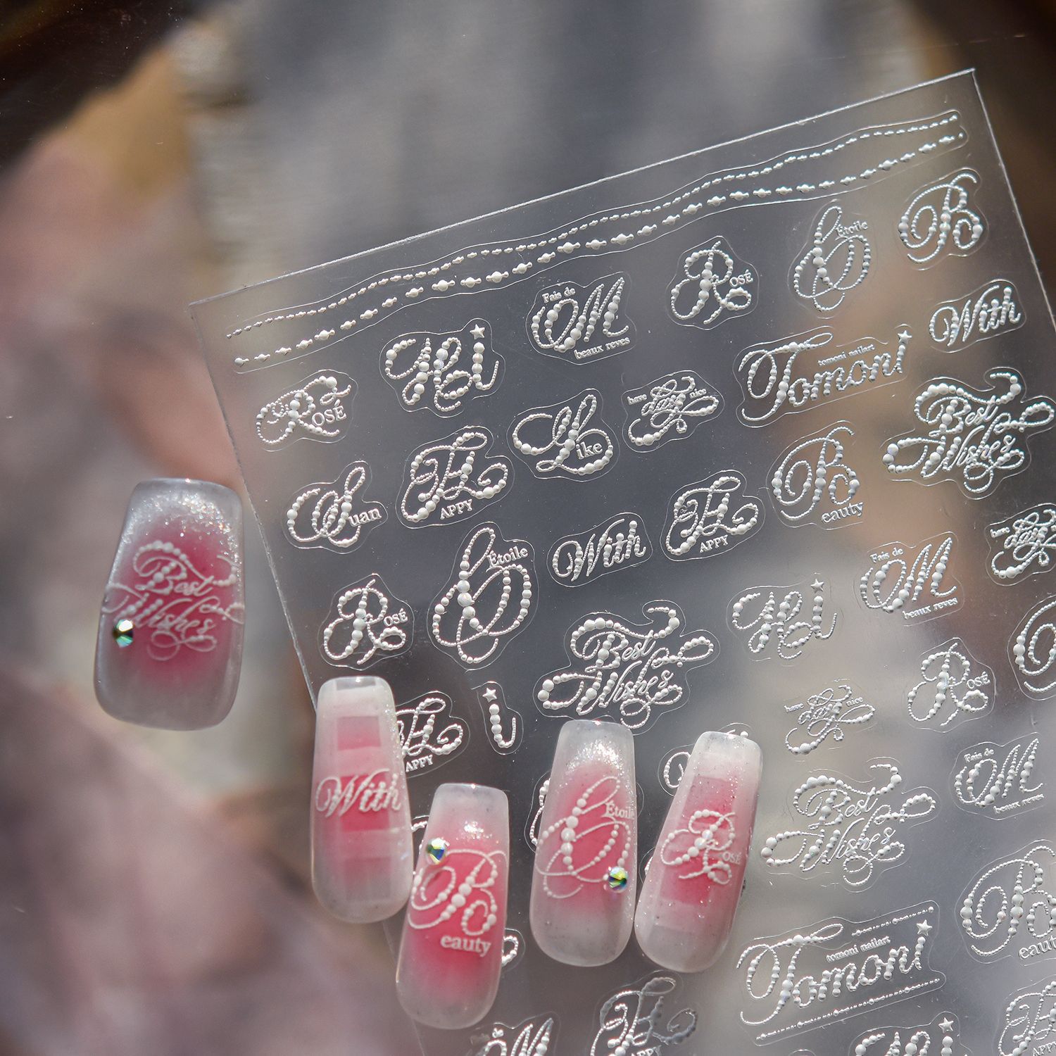 1pcs 5D Gold Foil Nail Art Sti - Gold Foil Flakes 评论和价格