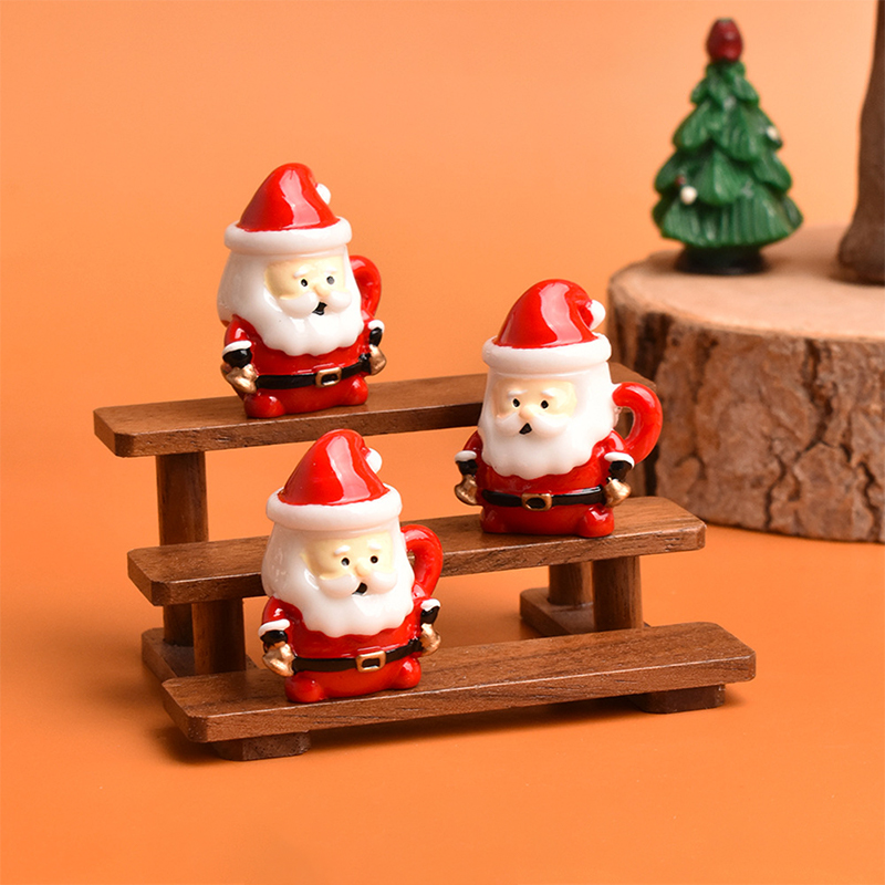 Mini Santa Teacup Ornament - R - Crafting Resin 评论和价格