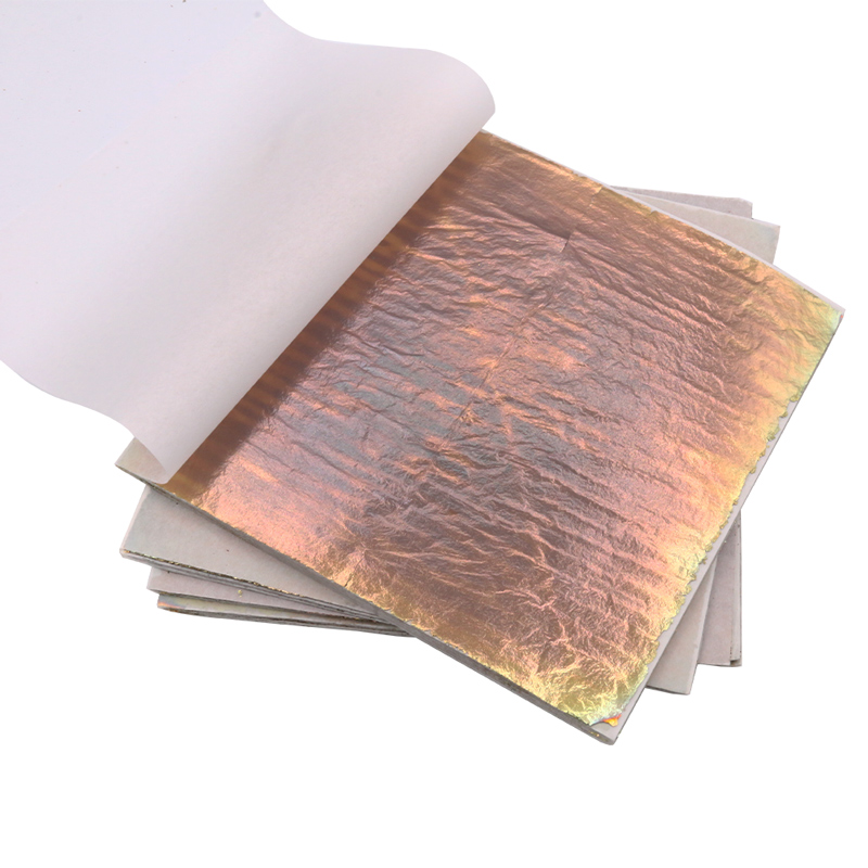 14x14cm Colorful Imitation Gol - Gold Foil Flakes 评论和价格
