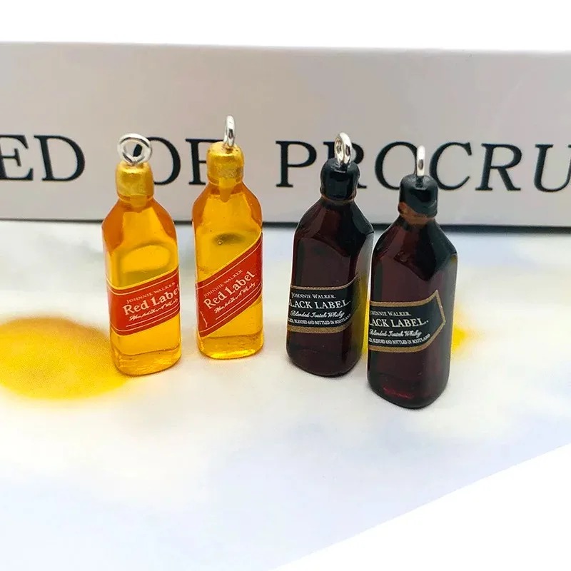 10Pcs Tiny Wine Bar Bottle Res - Resin Craft Projects 评论和价格