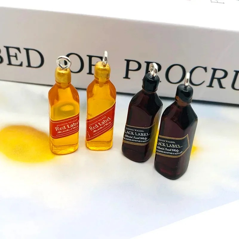 10Pcs Tiny Wine Bar Bottle Res - Resin Craft Projects 评论和价格