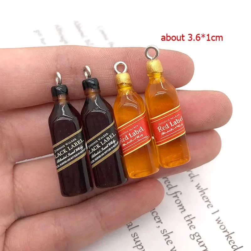 10Pcs Tiny Wine Bar Bottle Res - Resin Craft Projects 评论和价格