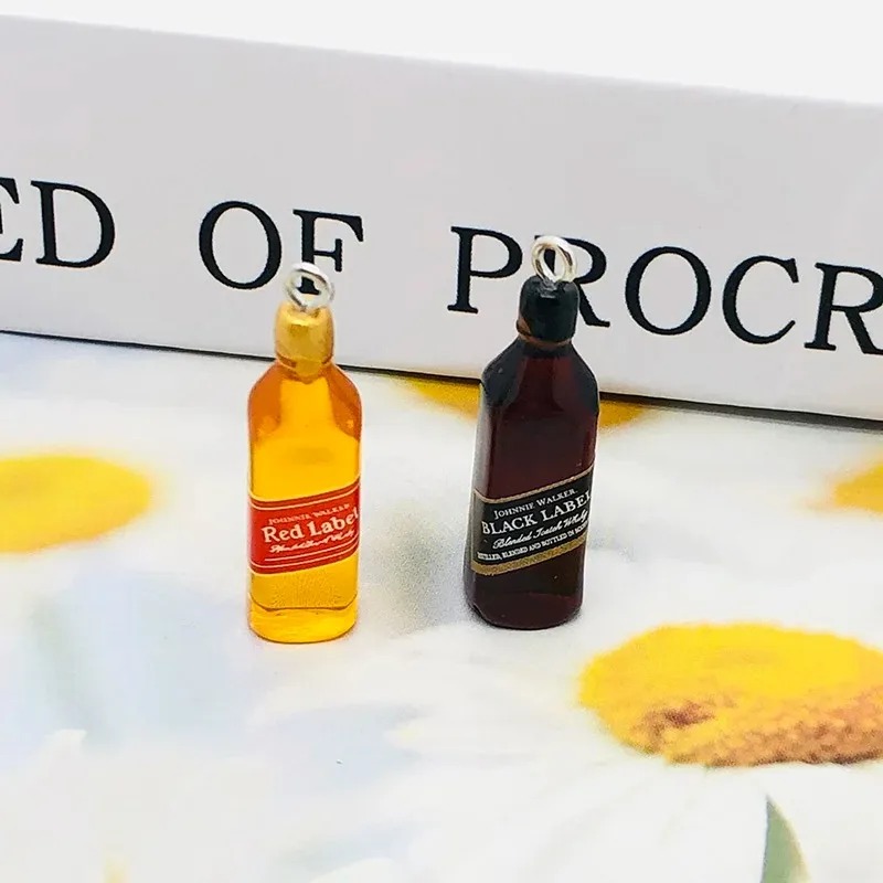 10Pcs Tiny Wine Bar Bottle Res - Resin Craft Projects 评论和价格
