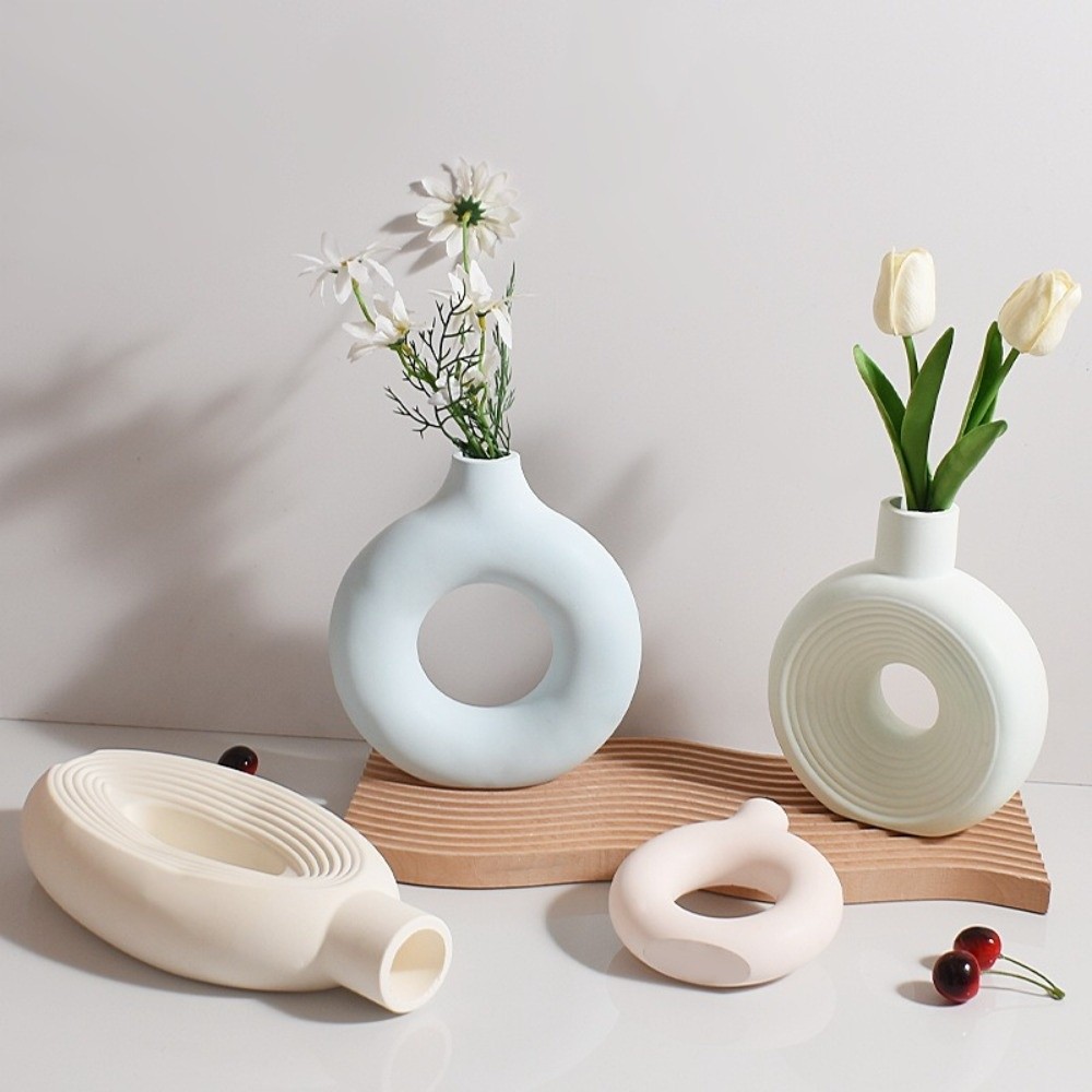 Oval Stripe Silicone Vase Mold - Resin Craft Workshop 评论和价格