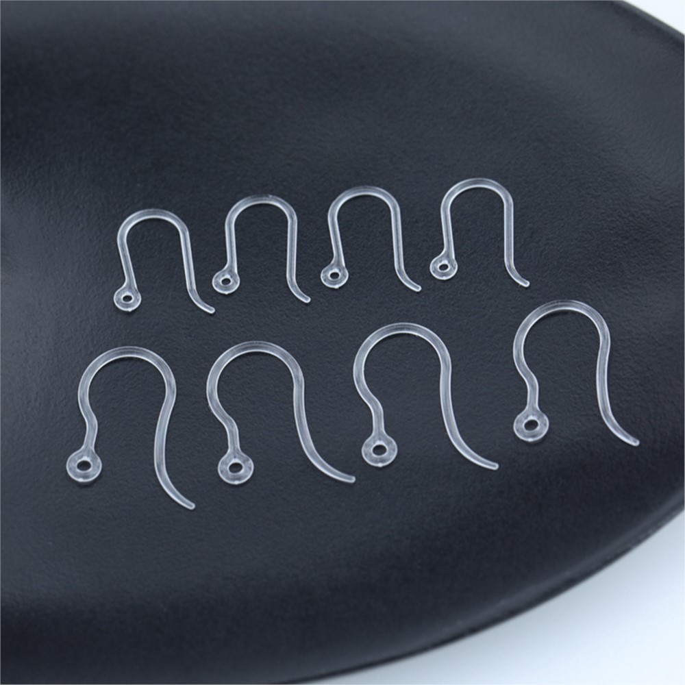 40pcs Clear Plastic Earring Ho - Resin Craft Projects 评论和价格