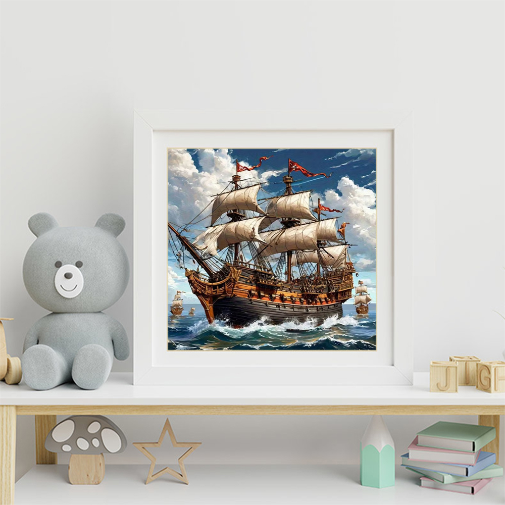 Momoart Diamond Painting Ship  - Resin Craft For Beginners 评论和价格