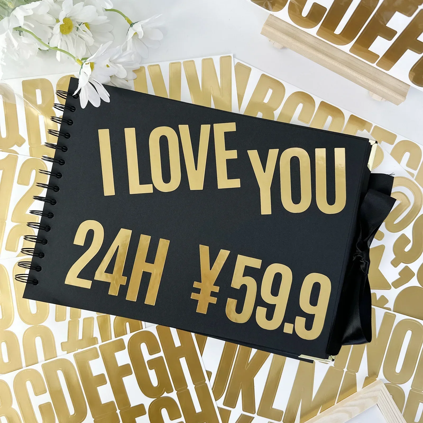 100 Pcs 6 Sheets Gold Letter S - Gold Foil Flakes 评论和价格