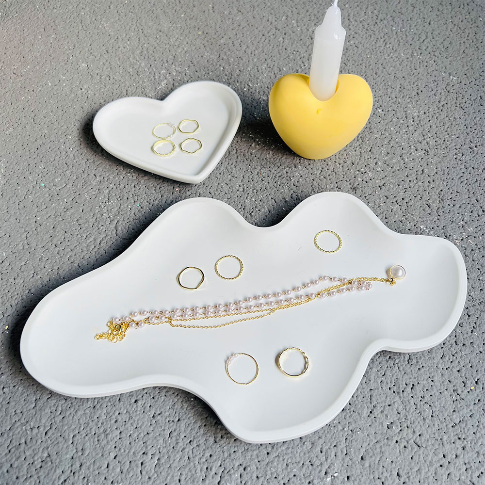 Cloud Storage Tray Concrete Mo - Serving Tray Mold 评论和价格